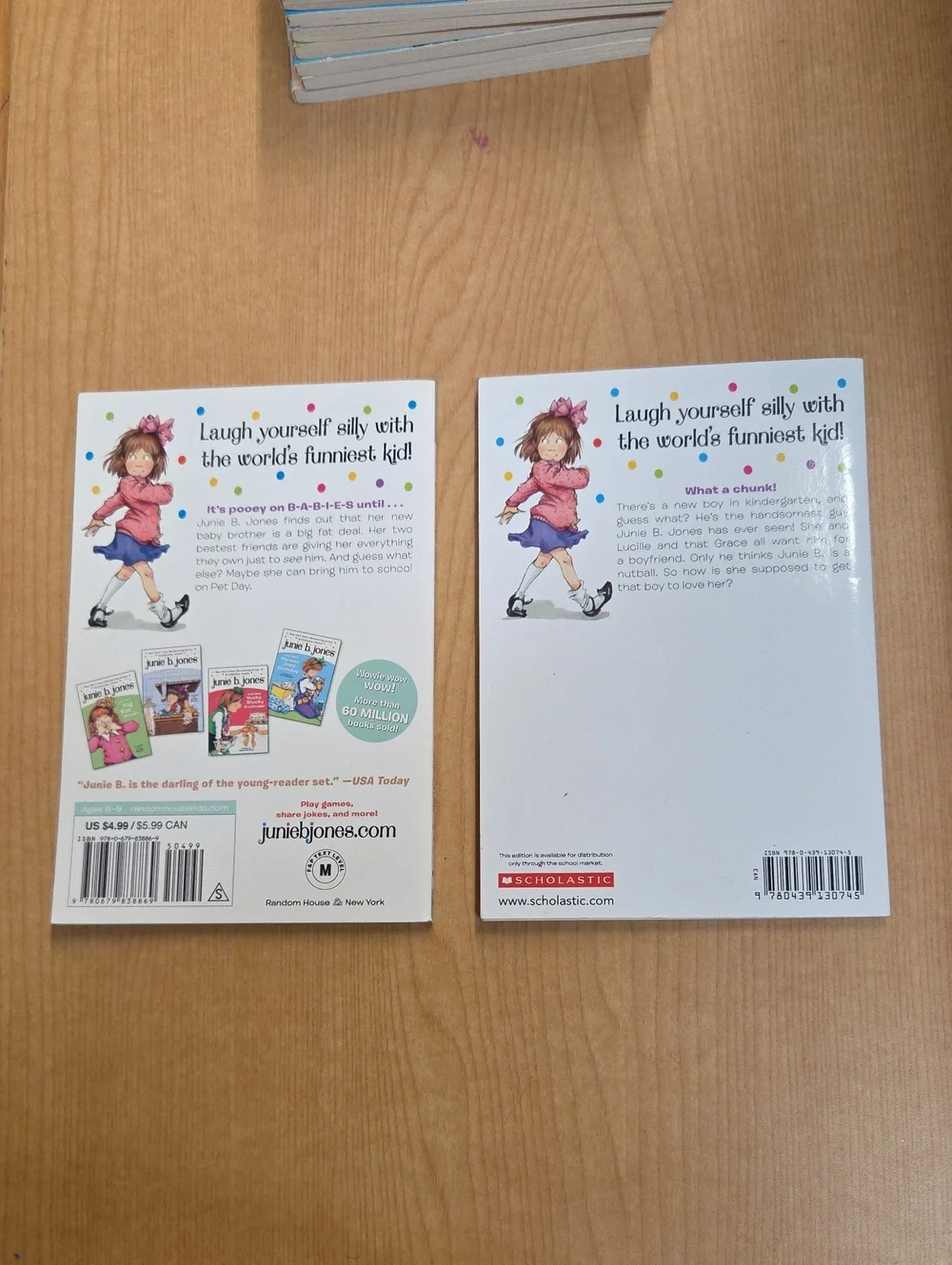 Junie B Jones by Barbara Park, New York Times Bestselling Series Book Lot of 9